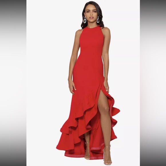 Betsy & Adam tiered ruffles dress - Picture 7 of 8